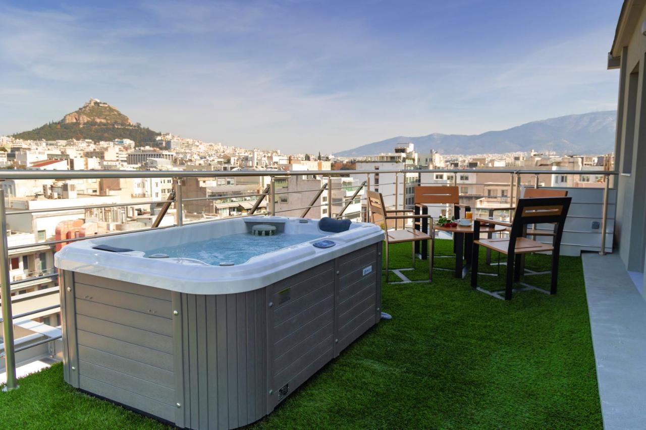 Ferienwohnung Majestic Acropolis-Lycabettus Athen Exterior foto